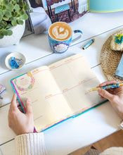 Load image into Gallery viewer, 2026 Diary Planner |  Moonlit Mauve Purple | Year for Abundance