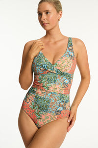 Cross Front One Piece - Java