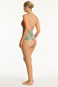Cross Front One Piece - Java