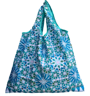 Fold up Shopping Bag - Casablanca Tile