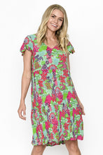 Load image into Gallery viewer, Kimberly Dress - Floral Collage