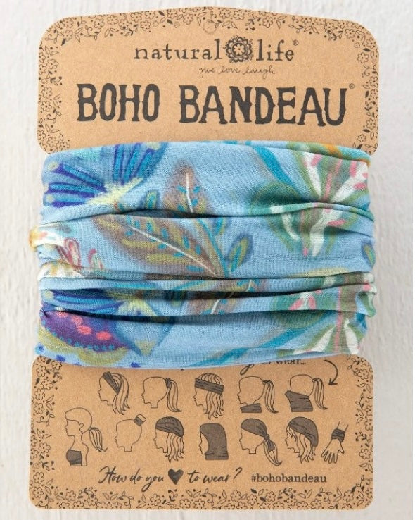 Boho Bandeau - Mandala Folk Garden