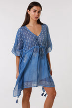 Load image into Gallery viewer, Embroided Kaftan - Blue