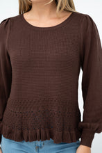 Load image into Gallery viewer, Lila Knit - Chocolate