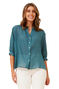 Belinda Shirt - Emerald