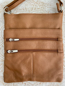 Claudine Leather Everyday Crossbody