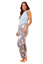 Load image into Gallery viewer, Star Print Plush Pyjama Pants