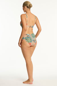 Cross Front Multifit Bra - Java