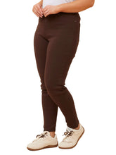 Load image into Gallery viewer, Skinny Jeggings - Bitter Chocolate