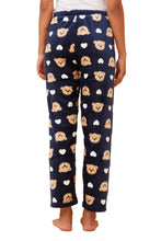 Load image into Gallery viewer, Plush Pyjama Pants - Navy Bear