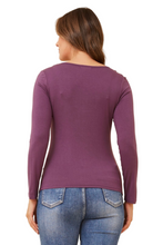 Load image into Gallery viewer, Basic Top - Aubergine