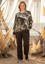 Load image into Gallery viewer, Cotton Spandex Tracksuit Pants - Brown