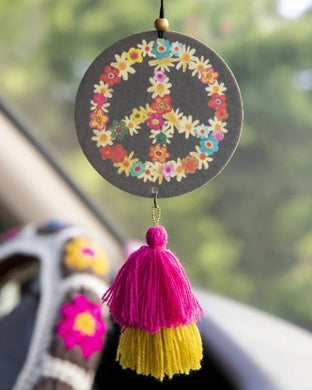 Air Freshener Peace Sign