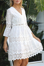 Load image into Gallery viewer, Cotton Broderie Anglaise Dress