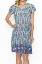 Load image into Gallery viewer, Nicola  Cap Sleeve Dress