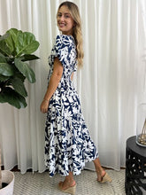 Load image into Gallery viewer, Navy Floral Dress