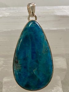 Apatite Silver Penant