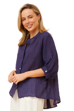 Load image into Gallery viewer, Belinda Shirt - Navy