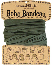 Load image into Gallery viewer, Boho Bandeau - Solid Colour Olive