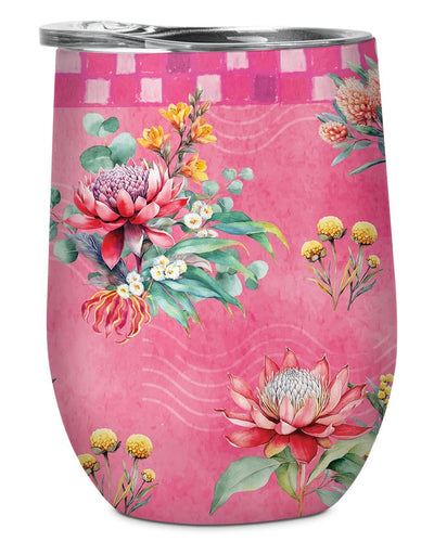 350ml Bevvy - Pretty Postage Florals