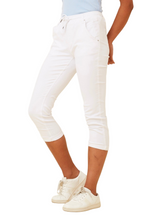 Load image into Gallery viewer, Jania Jogger Pants - White