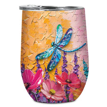 Load image into Gallery viewer, 350ml Bevvy - Playful Dragonflies