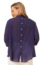 Load image into Gallery viewer, Belinda Shirt - Navy