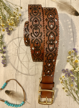 Load image into Gallery viewer, Dani Leather Belt - Oak