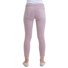 Load image into Gallery viewer, Italian Stretch Sequenced Pants - Rosa