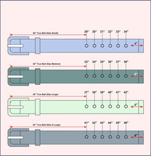 Load image into Gallery viewer, Tooling Leather Belt with Removable Buckle - Black