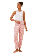 Load image into Gallery viewer, Plush Pyjama Pants - Dusty Pink Bow