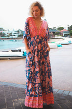 Load image into Gallery viewer, Melody V-Neck Maxi Dress