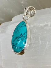 Load image into Gallery viewer, Turquoise Sterling Silver Pendant