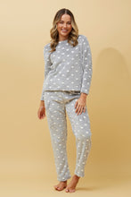 Load image into Gallery viewer, Heart  Plush Pyjama Set