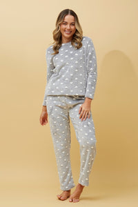 Heart  Plush Pyjama Set