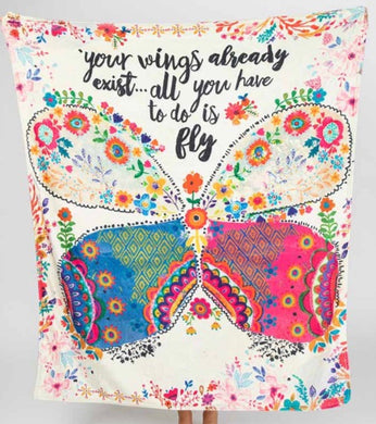 Cozy Blanket - Your Wings Exist