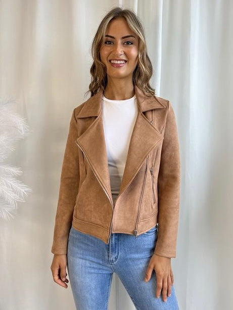 Tan Suede Jacket