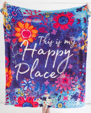 Cozy Blanket - This is my Happy Place