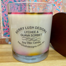 Load image into Gallery viewer, Lychee &amp; Guava Sorbet Candle