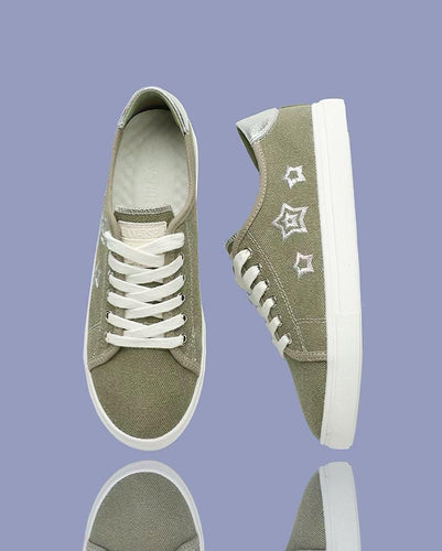 Casual Embroidered Sneakers