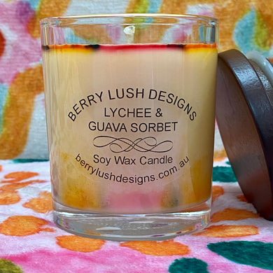 Lychee & Guava Sorbet Candle