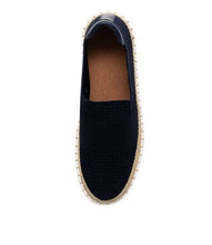 Load image into Gallery viewer, Queen Slip On Sneakers - Navy Knit