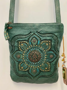 Jenna Crossbody Bag - Forest Green