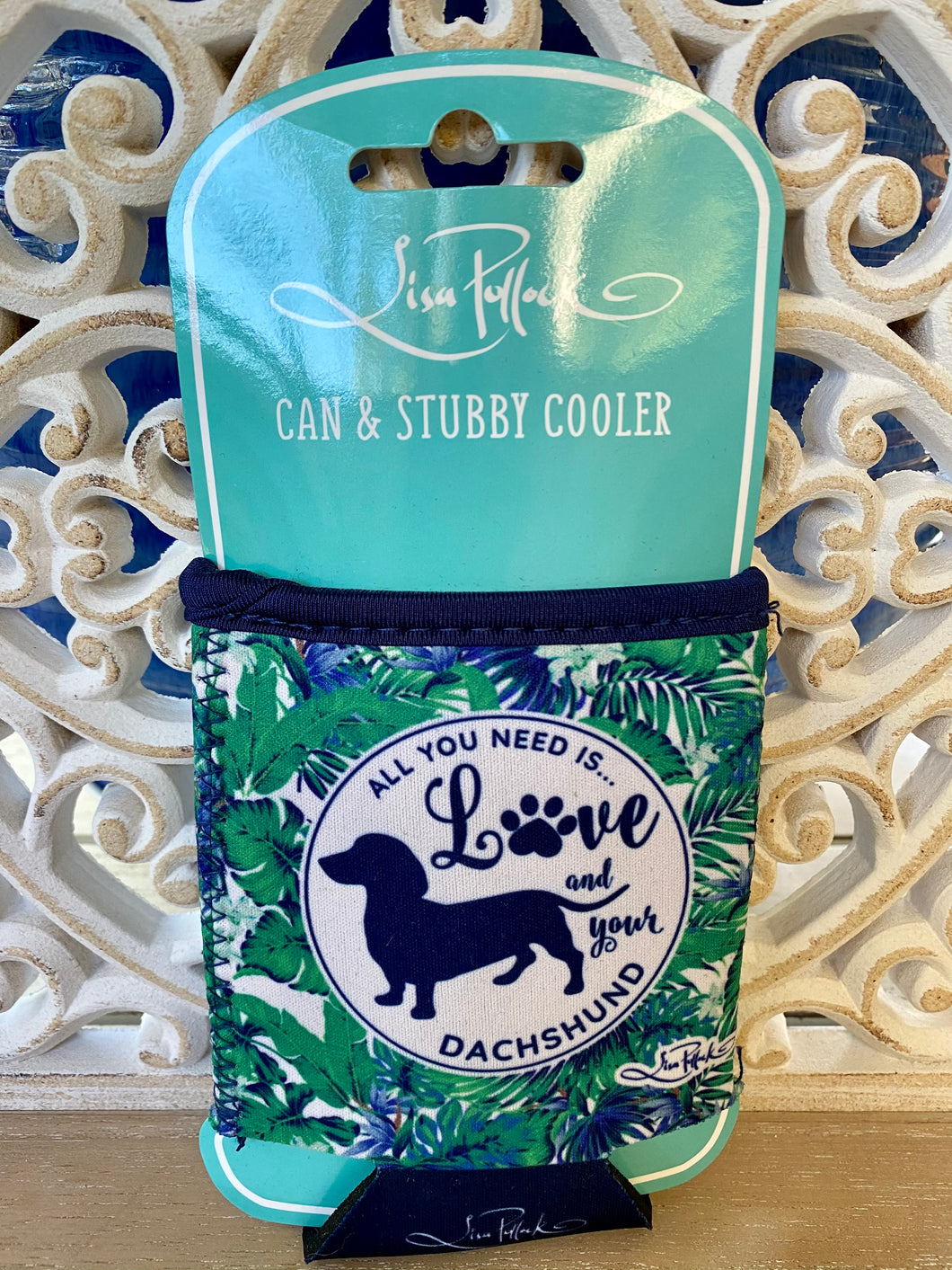 Dachshund Can & Stubby Cooler