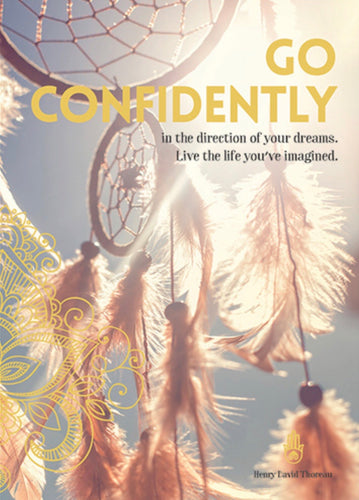 Go confidently Greeting Card