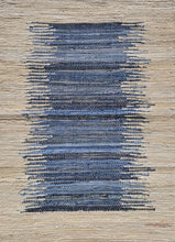 Load image into Gallery viewer, Denim Blue Cotton Rug