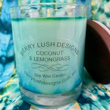 Load image into Gallery viewer, Coconut and Lemongrass Candle