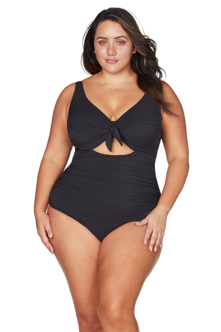 Aria Black Cezanne Underwire One Piece