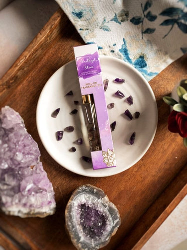 Crystal Roll-on Fragrance Oil-Amethyst Stone