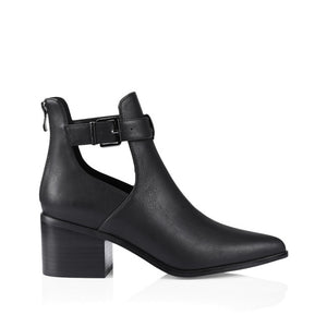 Fitz Ankle Boot - Black Softee